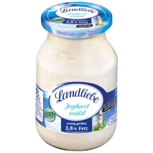 Landliebe Joghurt mild 3,8 % Fett 500 g