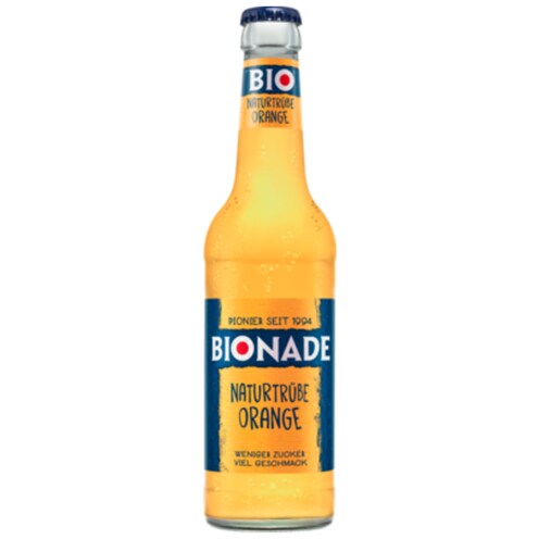 BIONADE Naturtrübe Orange 0,33 l