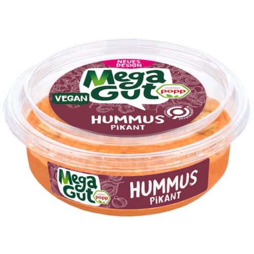 Popp Hummus Pikant 175 g