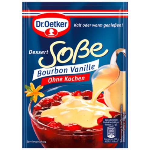 Dr.Oetker Dessert-Soße Bourbon Vanille 39 g