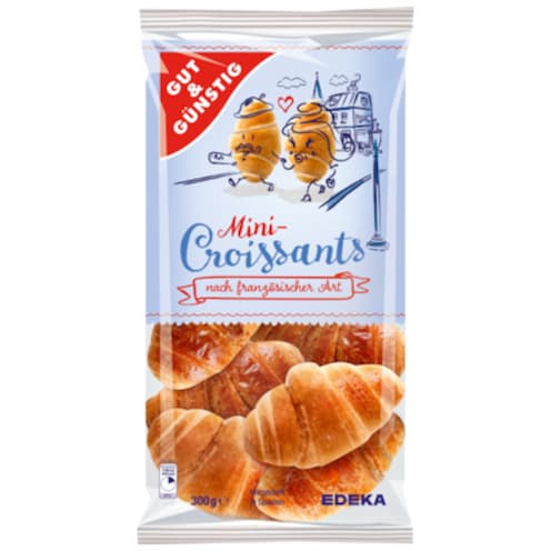 GUT&GÜNSTIG Mini-Croissants 300 g