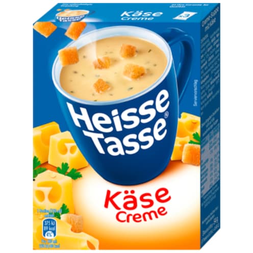 Heisse Tasse Käse-Creme für 450 ml