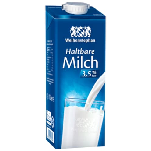 Weihenstephan Haltbare Milch 3,5 % Fett 1 l
