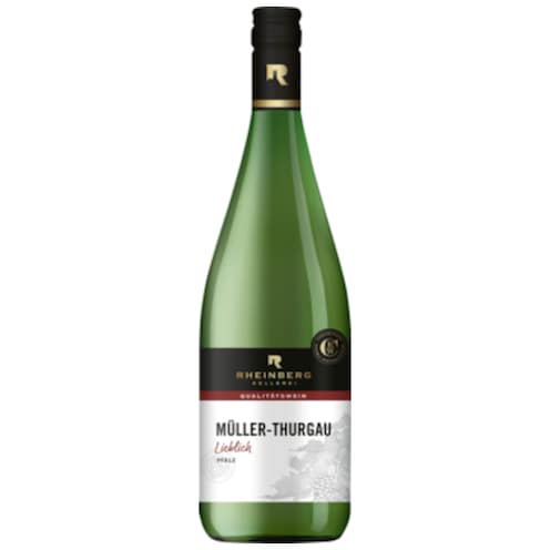 Rheinberg Kellerei Müller-Thurgau Pfalz Qualitätswein weiß 1 l