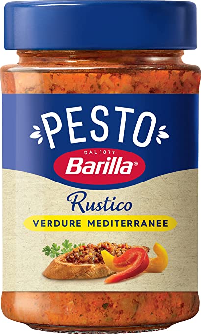 Barilla Pesto Rustico Mediterranee 200 g