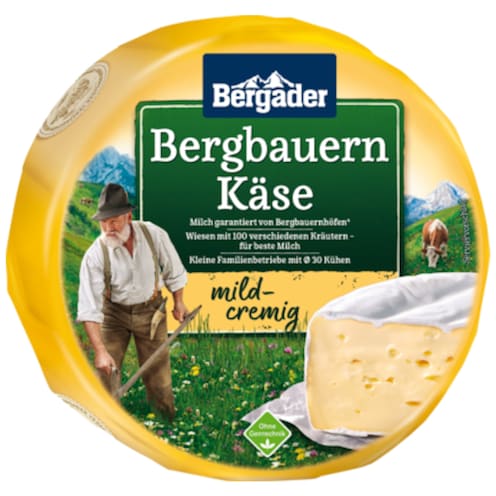 Bergader Bergbauern Käse mild-cremig Minilaib 51 % Fett i. Tr. 300 g