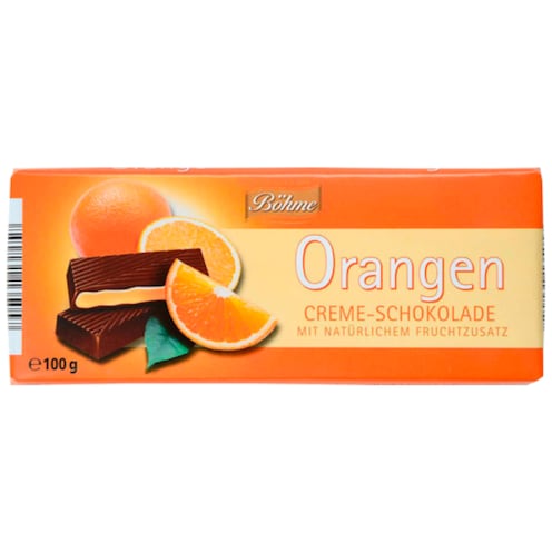 Böhme Orangen Creme-Schokolade 100 g