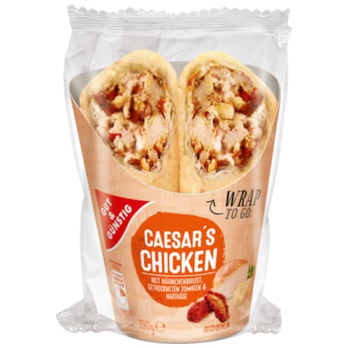 GUT & GÜNSTIG Wrap Caesar's-Chicken 190 g