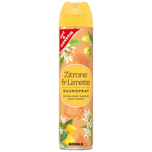 GUT&GÜNSTIG Raumspray Zitrone & Limette 300 ml