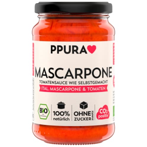 Ppura Bio Mascarpone Tomatensauce 340 g