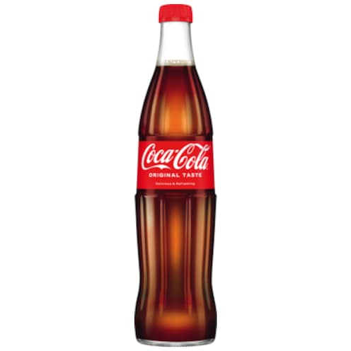 Coca-Cola Original Taste 0,5 l Glasflasche