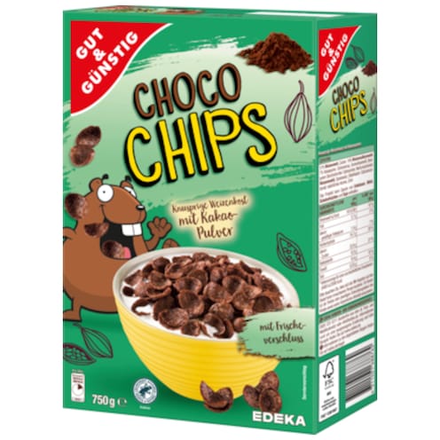 GUT&GÜNSTIG Choco Chips 750 g