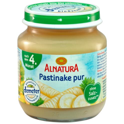 Alnatura Demeter Pastinake pur nach dem 4. Monat 125 g