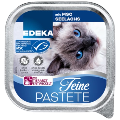 EDEKA Feine Pastete mit MSC Seelachs 100 g