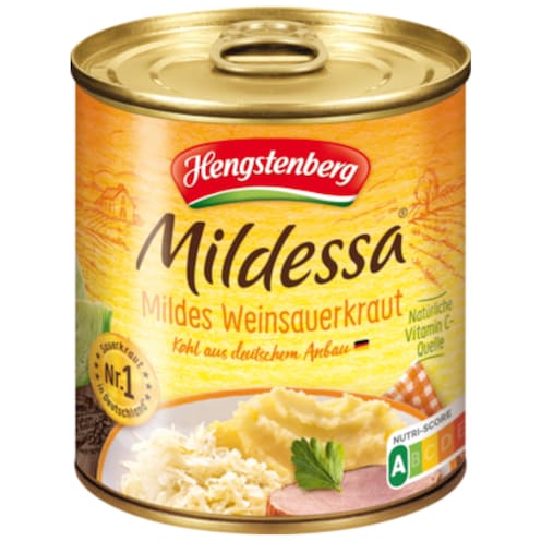 Hengstenberg Mildessa Mildes Weinsauerkraut 300 g
