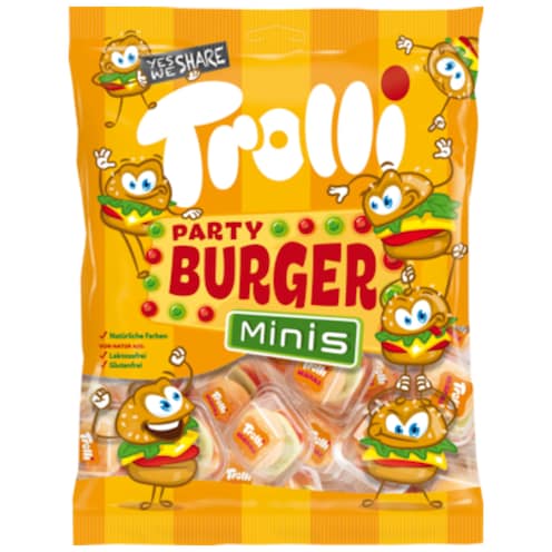 Trolli Party Burger Minis 170 g