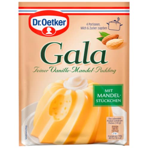 Dr.Oetker Gala Feiner Vanille-Mandel-Pudding 80 g für 1 l
