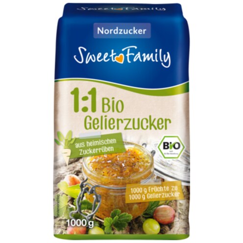 Sweet Family Bio Gelierzucker 1:1 1 kg