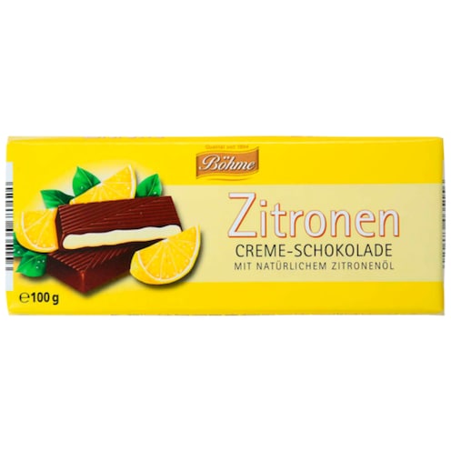 Böhme Zitronen Creme-Schokolade 100 g