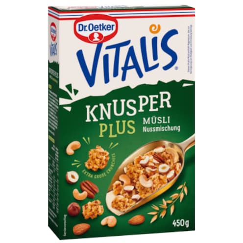 Dr.Oetker Vitalis Knusper Müsli Plus Nussmischung 450 g