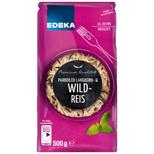 EDEKA Parboiled Langkorn- & Wildreis 500 g