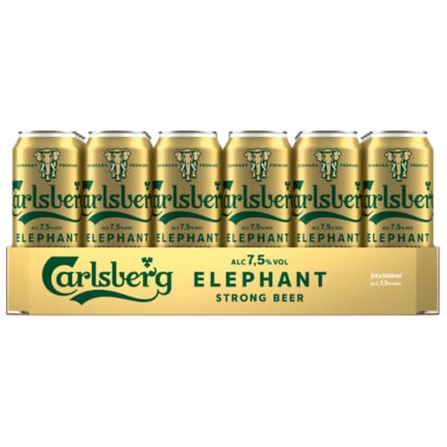 Carlsberg Elephant - Tray 24 x 0,5 l