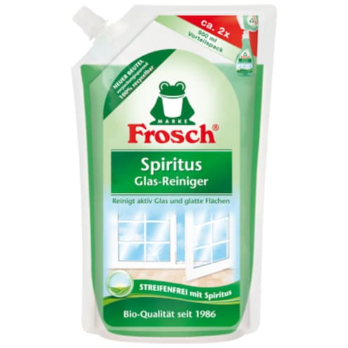 Frosch Spiritus Glas-Reiniger Nachfüllbeutel 950 ml