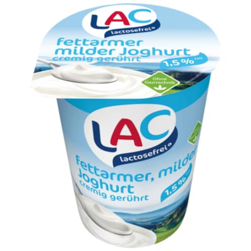 Schwarzwaldmilch LAC lactosefrei fettarmer Joghurt mild 1,5 % Fett 400 g