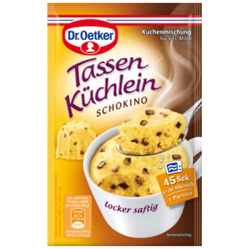 Dr.Oetker Tassen Küchlein Schokino 50 g