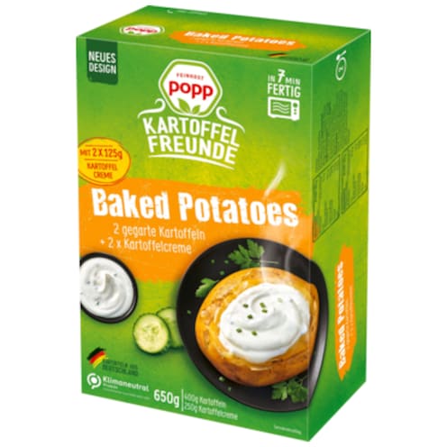 Popp Baked Potato mit Kartoffelcreme 650 g