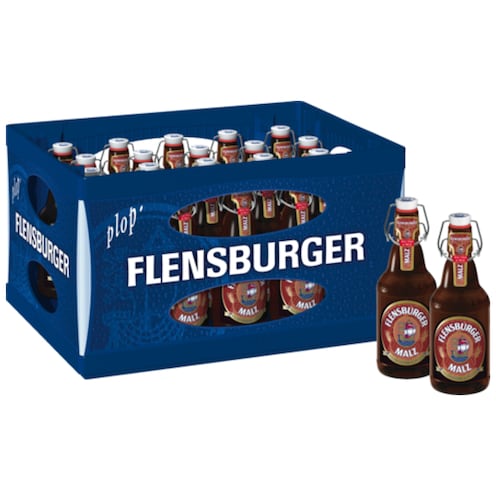 FLENSBURGER Malz - Kiste 20 x 0,33 l