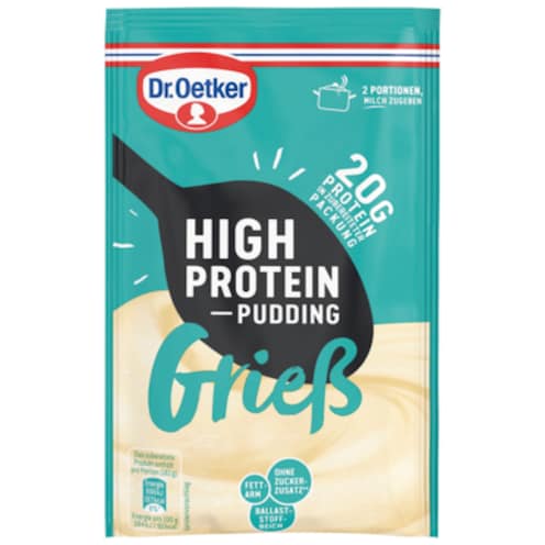 Dr.Oetker High Protein Pudding-Pulver Grieß 65 g