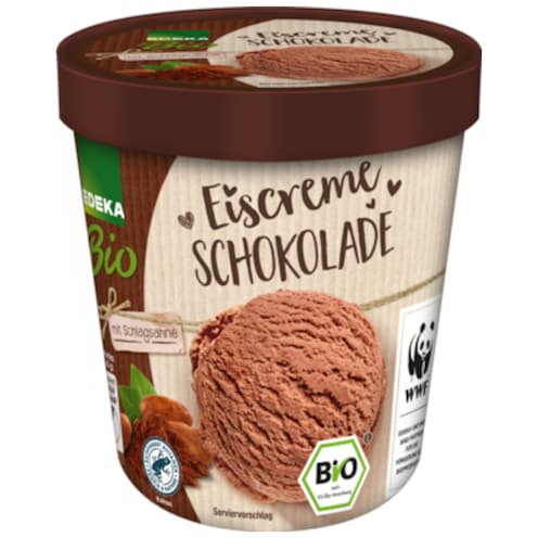 EDEKA Bio Eiscreme Schokolade 500 ml