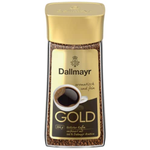 Dallmayr Gold löslicher Kaffee 200 g