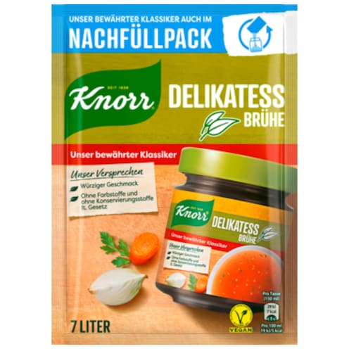 Knorr Delikatess Brühe Nachfüllpack für 7l