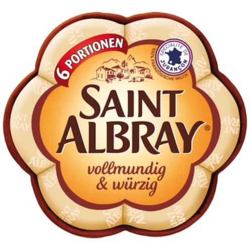 Saint Albray L'Original vollmundig & würzig 62 % Fett i. Tr. 6 x 30 g