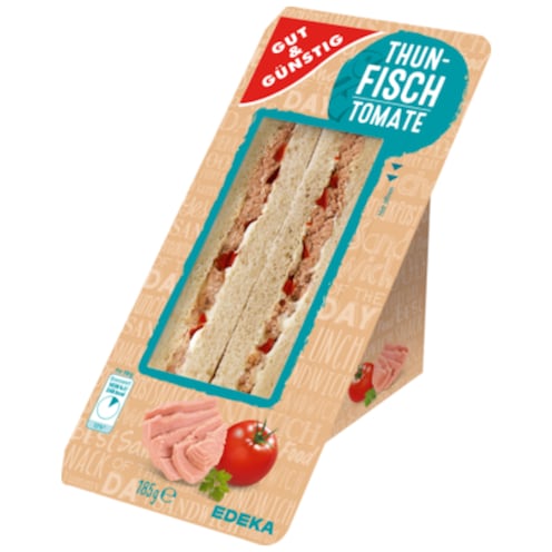 GUT & GÜNSTIG Sandwich Thunfisch-Tomate 185 g