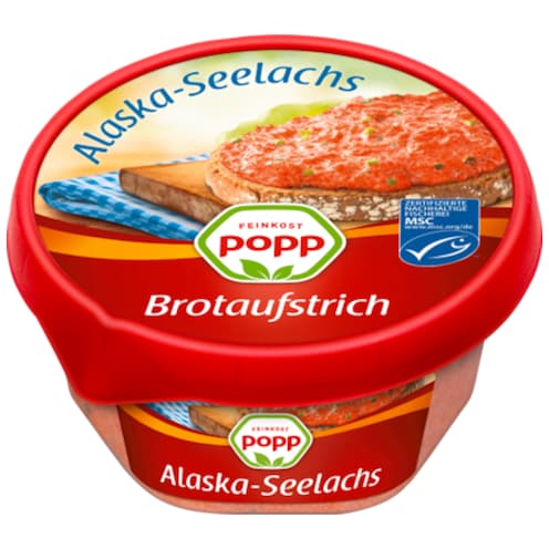 Popp Brotaufstrich Alaska-Seelachs 150 g
