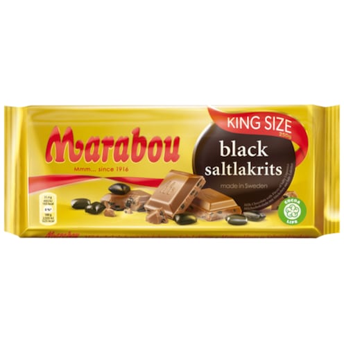 Marabou Tafel Vollmilchschokolade mit Salzlakritz 220 g