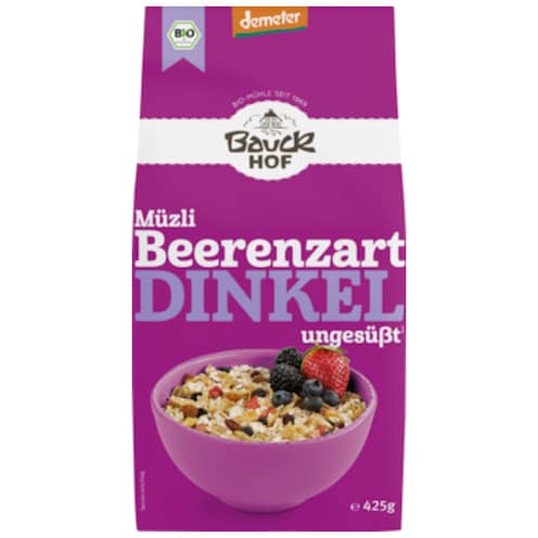 Bauckhof Demeter Dinkel Müzli Beerenzart 425 g