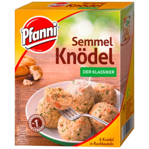 Pfanni Semmel Knödel der Klassiker 6 Stück