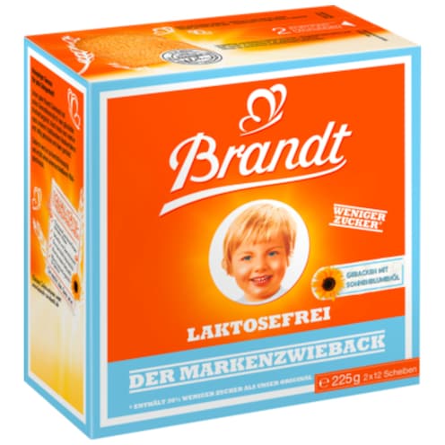 Brandt Markenzwieback 2 x 12 Stück