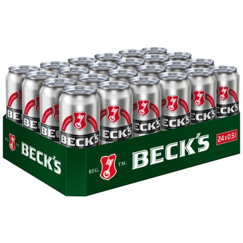 Beck's Pils - Tray 24 x 0,5 l