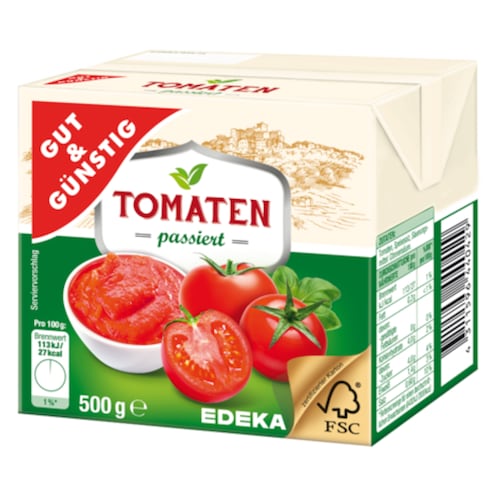 GUT&GÜNSTIG Tomaten, passiert 500 g