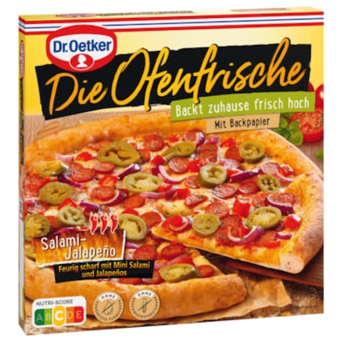 Dr.Oetker Die Ofenfrische Pizza Salami-Jalapeno 415 g