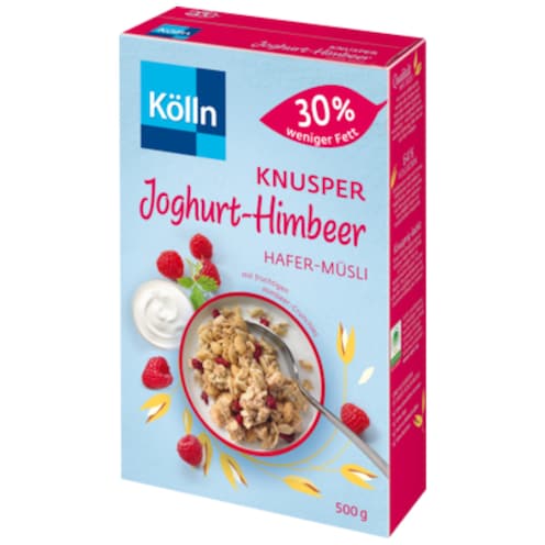 Kölln Knusper Joghurt-Himbeer Hafer-Müsli 500 g