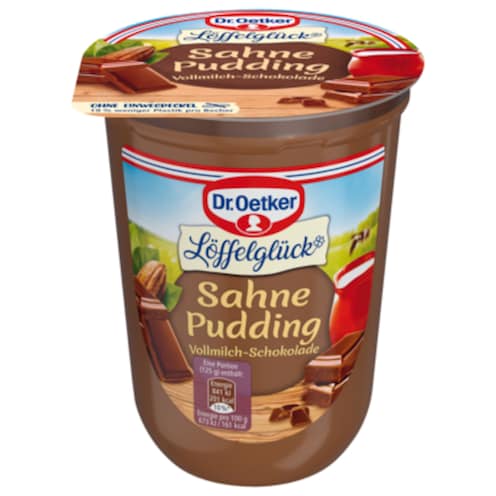 Dr.Oetker Sahne Pudding Vollmilch Schokolade 500 g