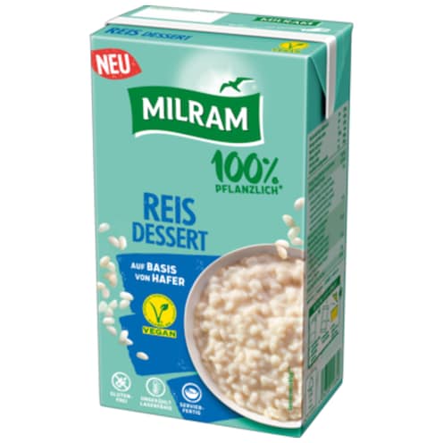 MILRAM Hafer-Reisdessert vegan 1 kg