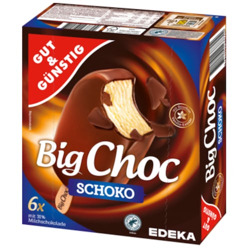 GUT&GÜNSTIG Big Choc Schoko, 6 Stück 720 ml