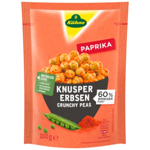 Kühne Enjoy Knusper Erbsen Paprika 100 g